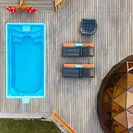 Al Marmoom Oasis Luxury Experiential Desert Resort دبي المظهر الخارجي الصورة