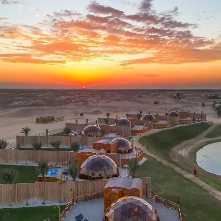 Al Marmoom Oasis Luxury Experiential Desert Resort دبي المظهر الخارجي الصورة