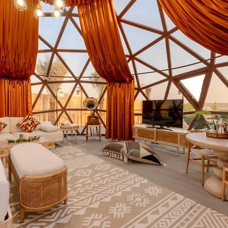 Al Marmoom Oasis Luxury Experiential Desert Resort دبي المظهر الخارجي الصورة