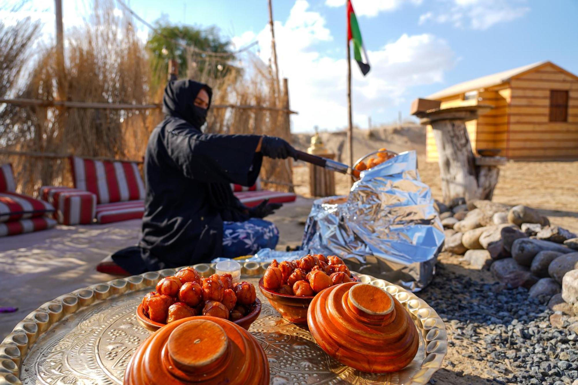 خيمة فخمة Al Marmoom Oasis Luxury Experiential Desert 5*
