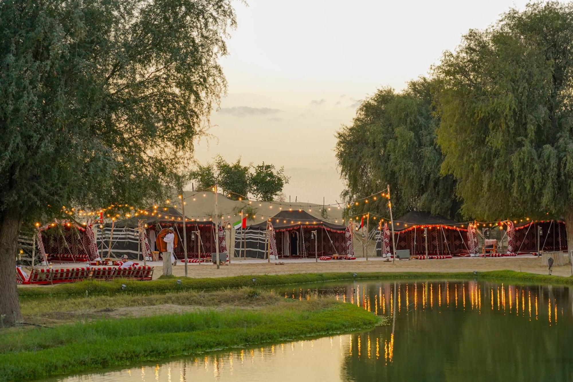 خيمة فخمة Al Marmoom Oasis Luxury Experiential Desert