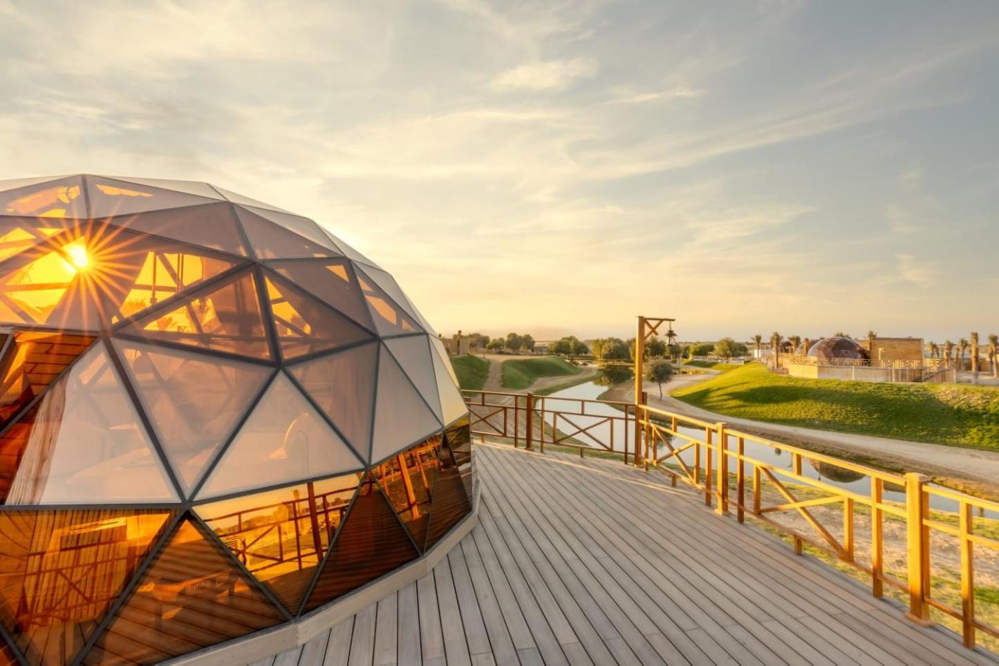 Campismo de Luxo Al Marmoom Oasis Luxury Experiential Desert Dubai